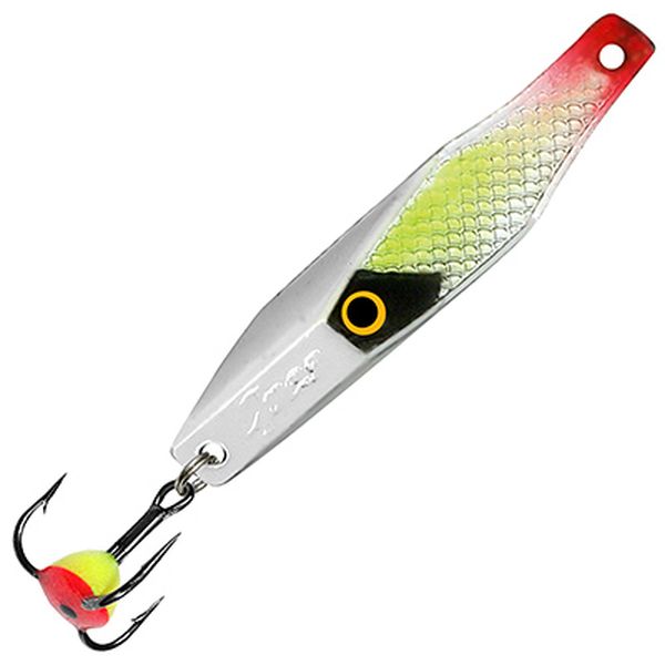 

Блесна зимняя AQUA СРЕЗ 6,0g, 04 (серебро, желтый флюр) 2 шт.., Серебристый;желтый, зимняя СРЕЗ