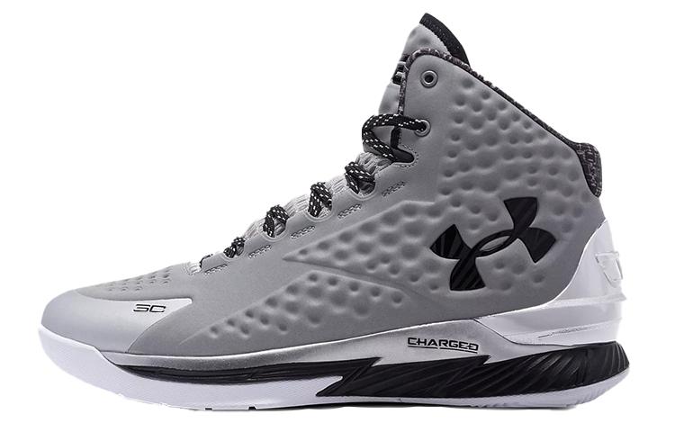 

Кроссовки унисекс Under Armour Curry 1 RFLCT EVA серые 45.5 EU, Серый, Curry 1 RFLCT EVA