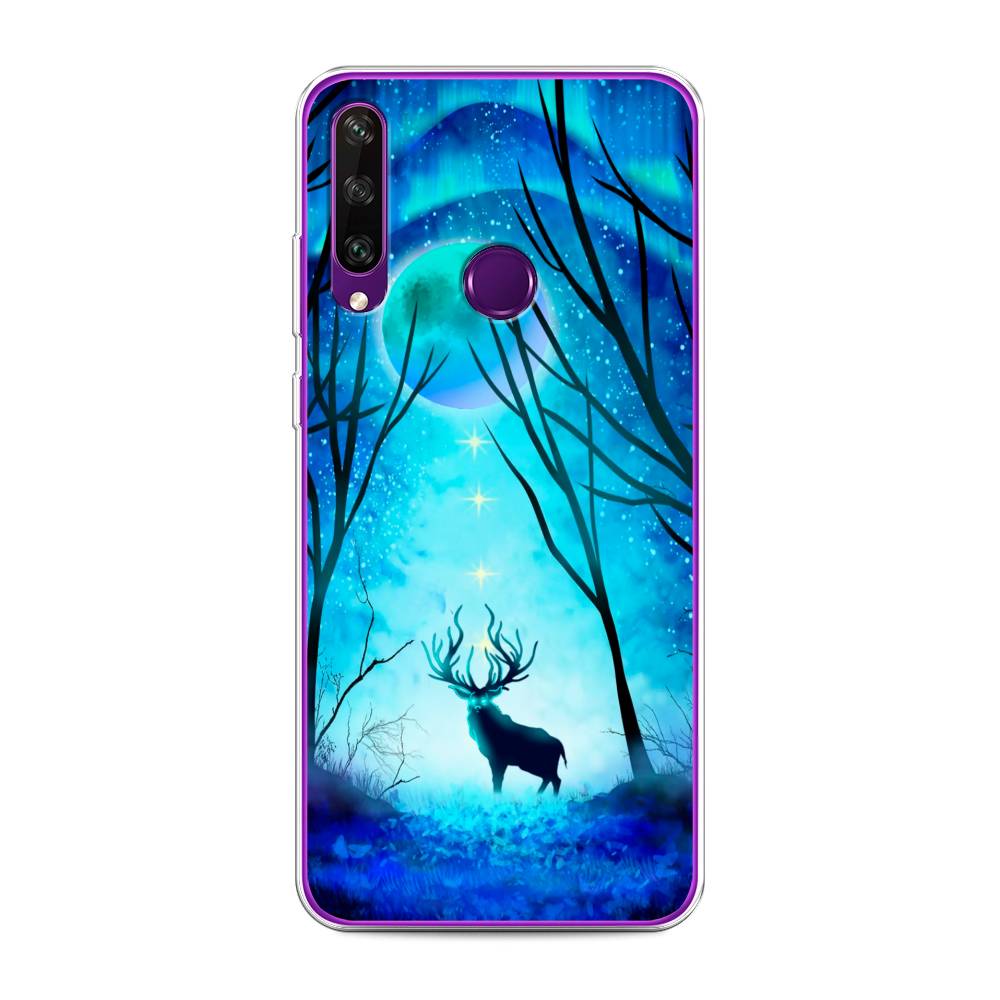 

Чехол для Huawei Y6p "Олень северное сияние", Синий;черный;голубой, 6103250-1