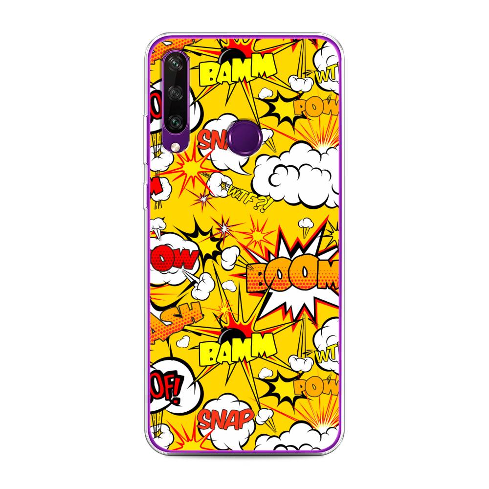 

Чехол для Huawei Y6p "Поп Арт эффекты", Желтый;белый;оранжевый, 6103250-6