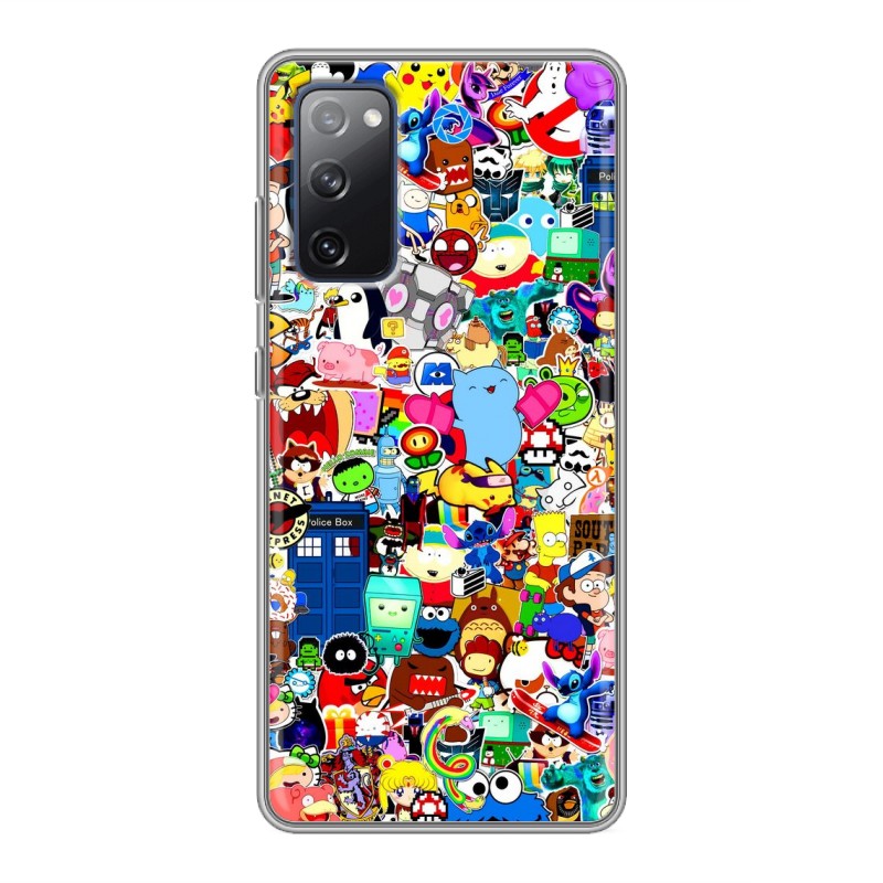 

Чехол для Samsung Galaxy S20 FE (SM-G780) с рисунком и защитой камеры