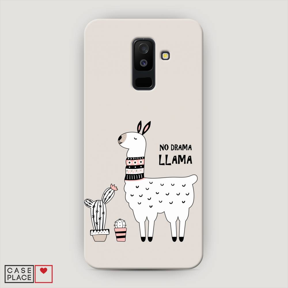

Чехол Awog "No drama LLama" для Samsung Galaxy A6 +, 26020-1
