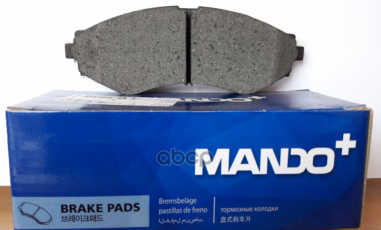 

Тормозные колодки Mando дисковые MPD15