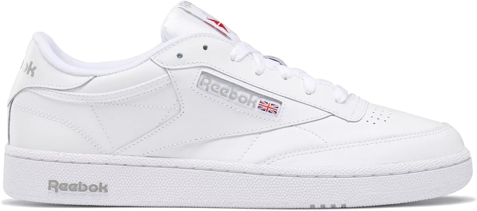 

Кеды унисекс Reebok CLUB C 85 белые 10.5 US, Белый, CLUB C 85