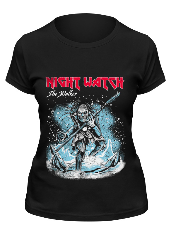

Футболка женская Printio Night watch черная L, Night watch
