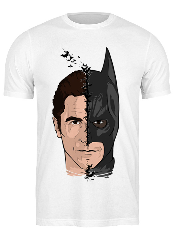 

Футболка мужская Printio Бэтмен (batman) белая L, Белый, Бэтмен (batman)