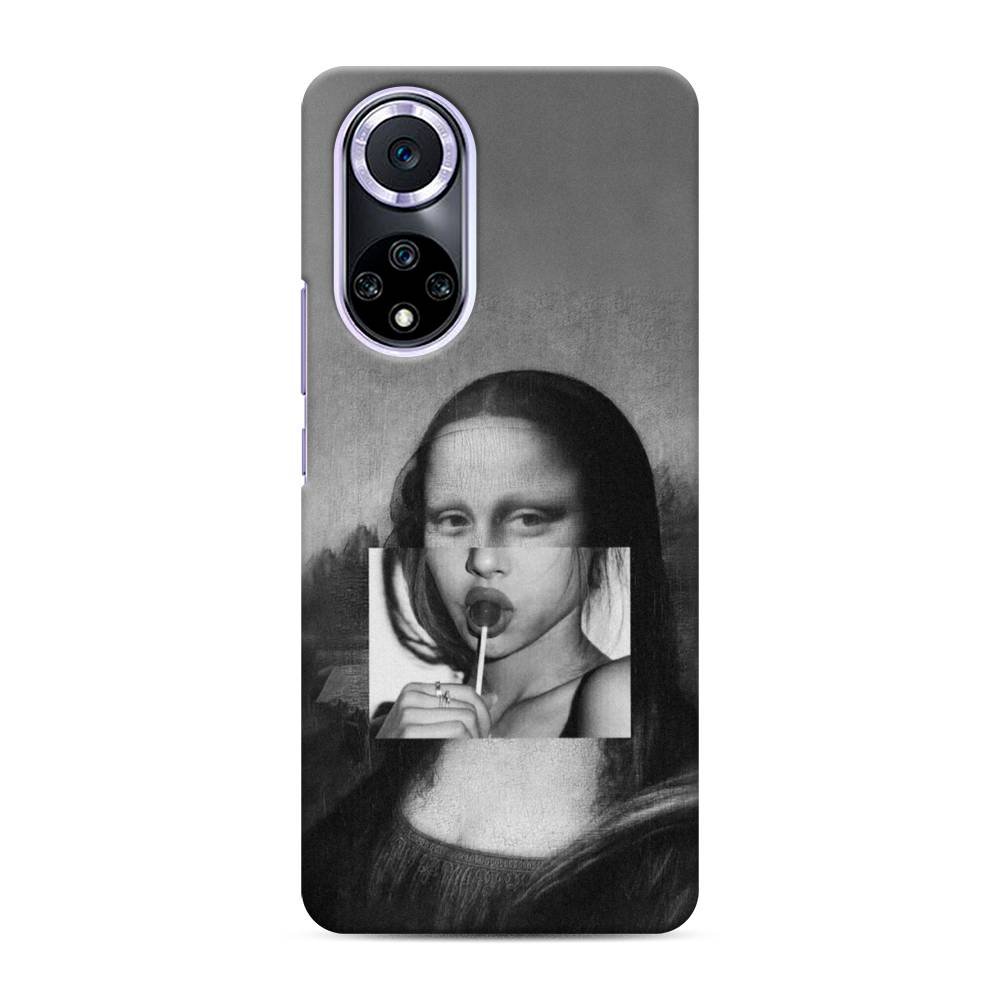 фото Чехол awog "mona lisa sucking lollipop" для huawei nova 9