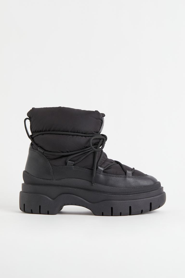 

Дутики женские H&M 1033134 черные 37 RU (доставка из-за рубежа), 1033134
