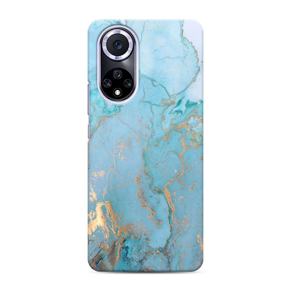 

Чехол Awog "Голубой мрамор рисунок" для Huawei Nova 9, 6106120-2