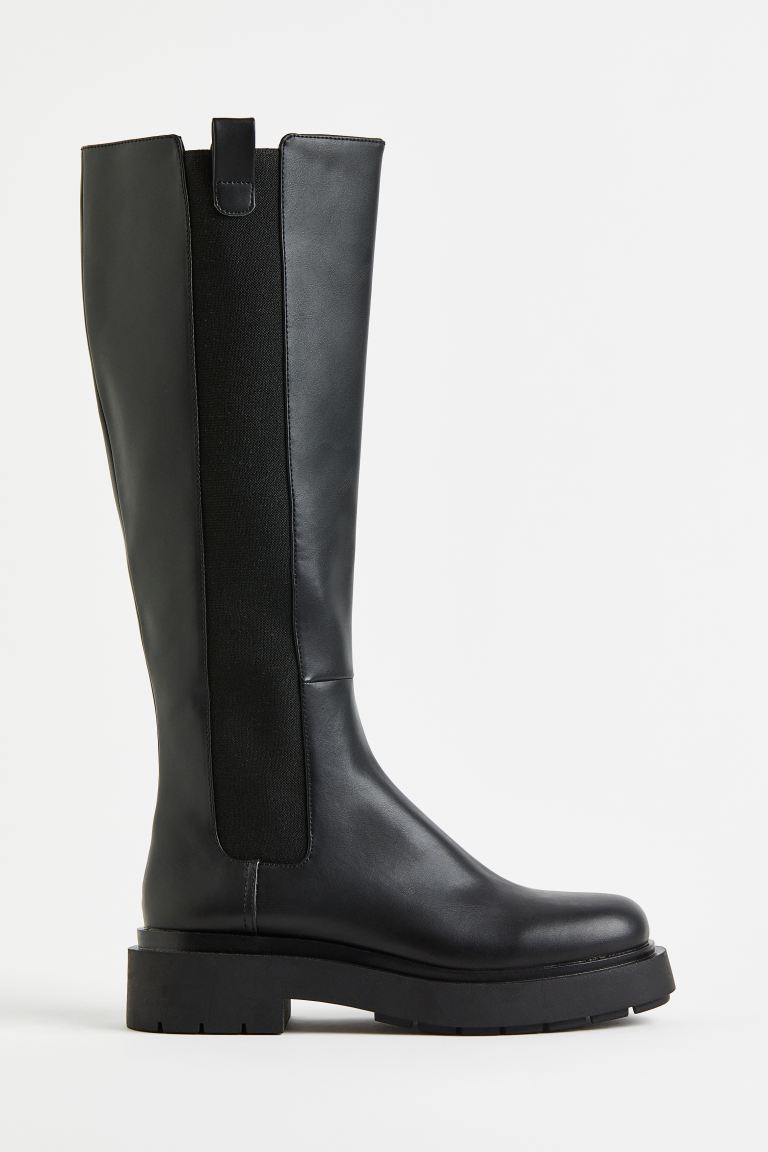

Сапоги женские H&M 1029276 черные 38 EU (доставка из-за рубежа), Черный, 1029276