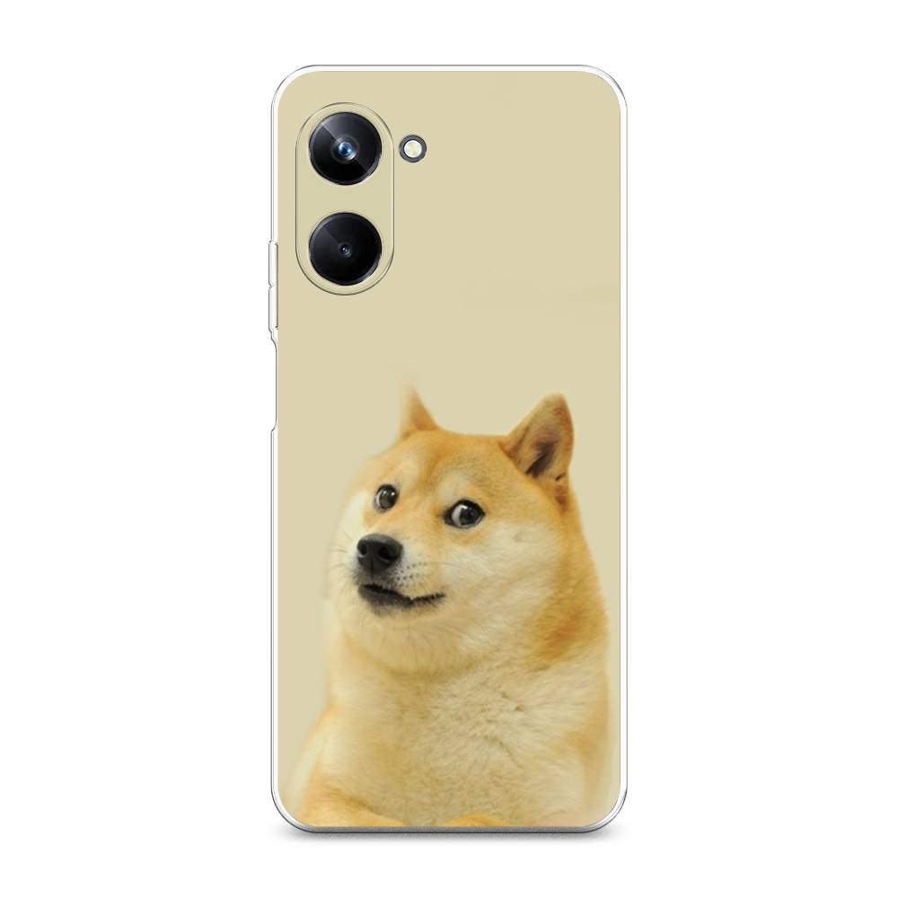 

Чехол Awog на Realme 10 Pro "Собака подозревака", Коричневый;желтый;бежевый, 2512550-9