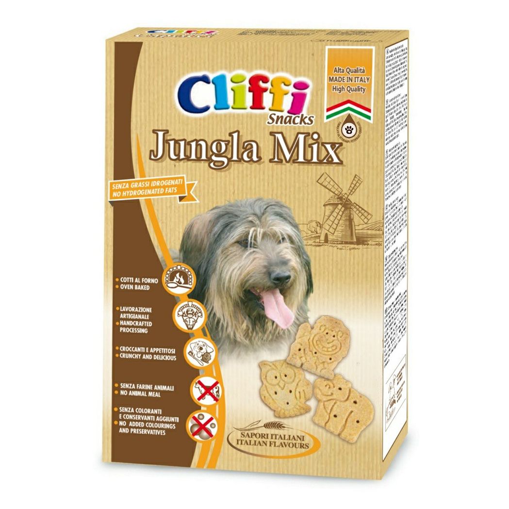 Лакомство Cliffi Хрустящее печенье со злаками для гигиены полости рта для собак 850 г