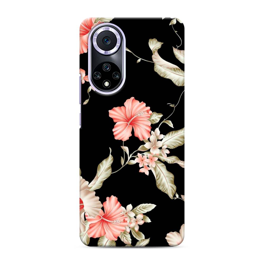 

Чехол Awog "Цветы на черном" для Huawei Nova 9, 6106120-6