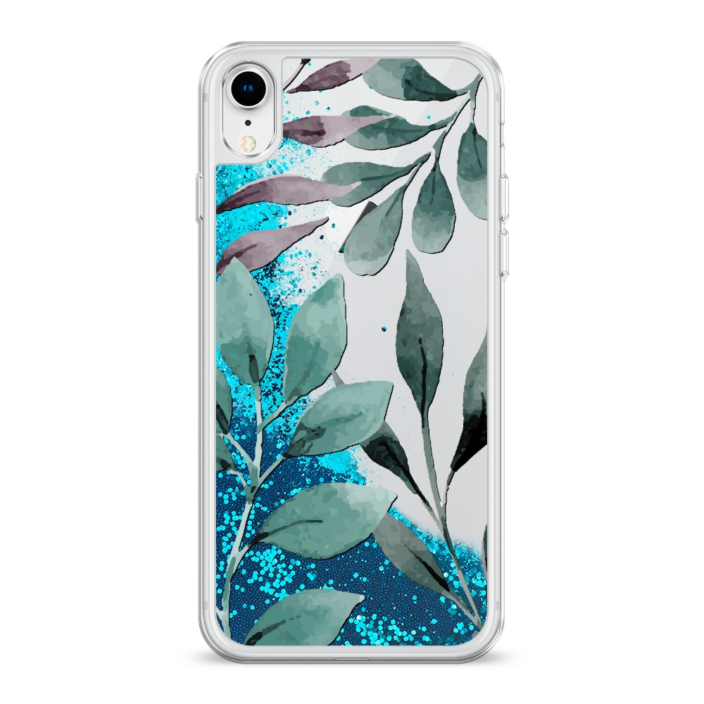 

Чехол Awog на Apple iPhone XR (10R) / Айфон XR (10R) "Листы цветов", Разноцветный, 12093-1
