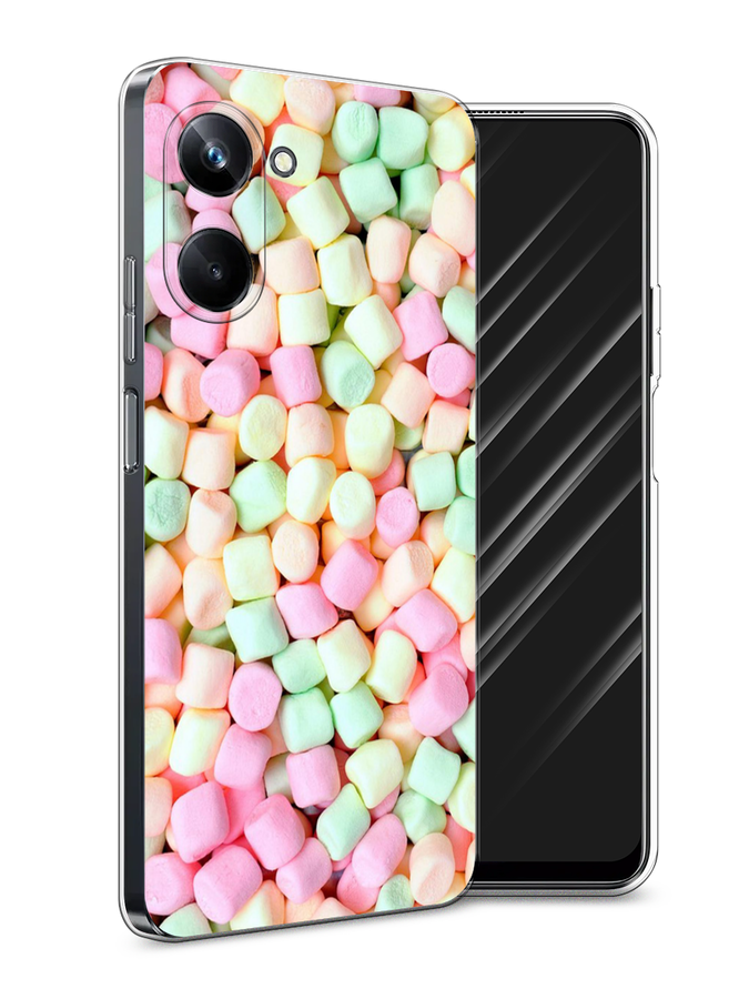 

Чехол Awog на Realme 10 Pro "Marshmallows", Зеленый;желтый;розовый, 2512550-10