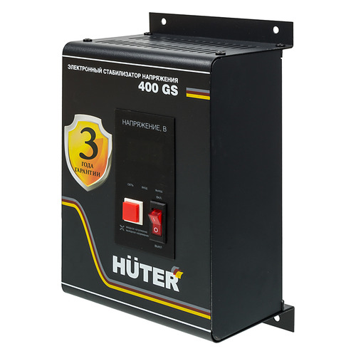 Стабилизатор напряжения Huter 400GS, серый [63/6/12] стабилизатор напряжения huter