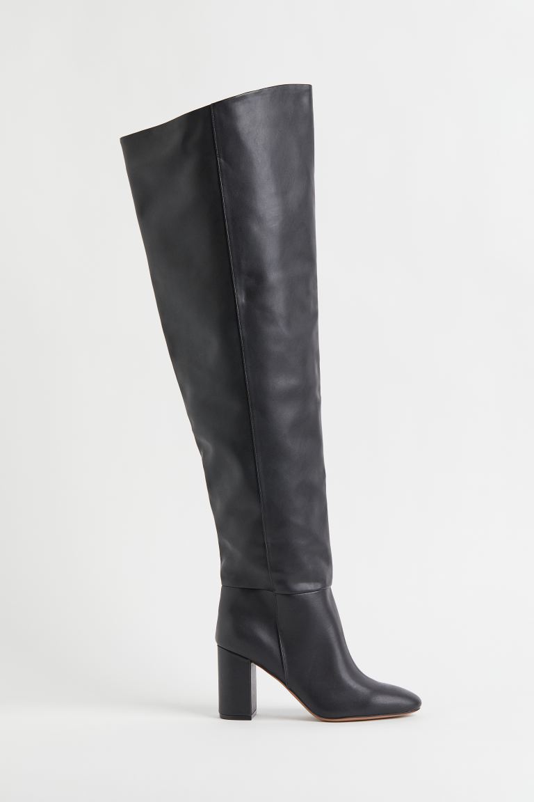 

Ботфорты женские H&M 1025307 черные 37 EU (доставка из-за рубежа), 1025307