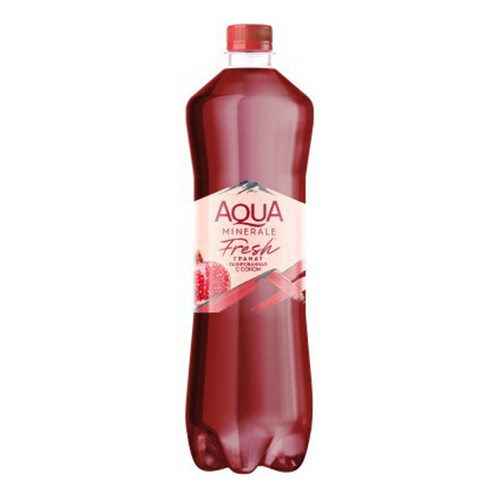 Вода питьевая Aqua Minerale Juicy среднегазированная со вкусом граната 1 л