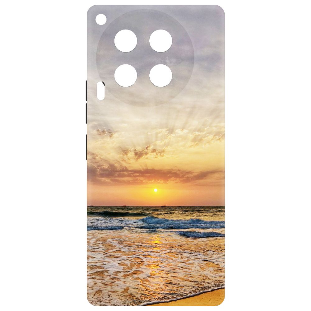 

Чехол-накладка Krutoff Soft Case Индия, Пляжи Гоа для TECNO Camon 30 черный