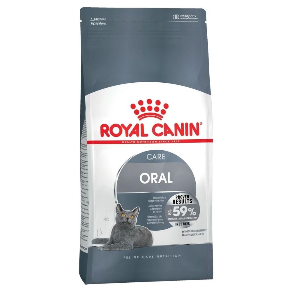 фото Сухой корм для кошек royal canin, уход за полостью рта 400 г