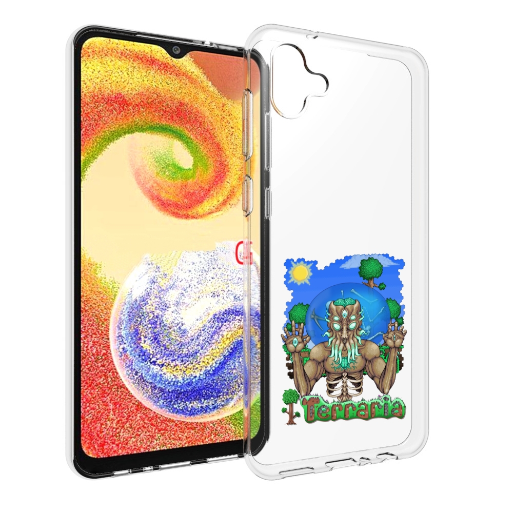 

Чехол MyPads Террария для Samsung Galaxy A04, Прозрачный, Tocco