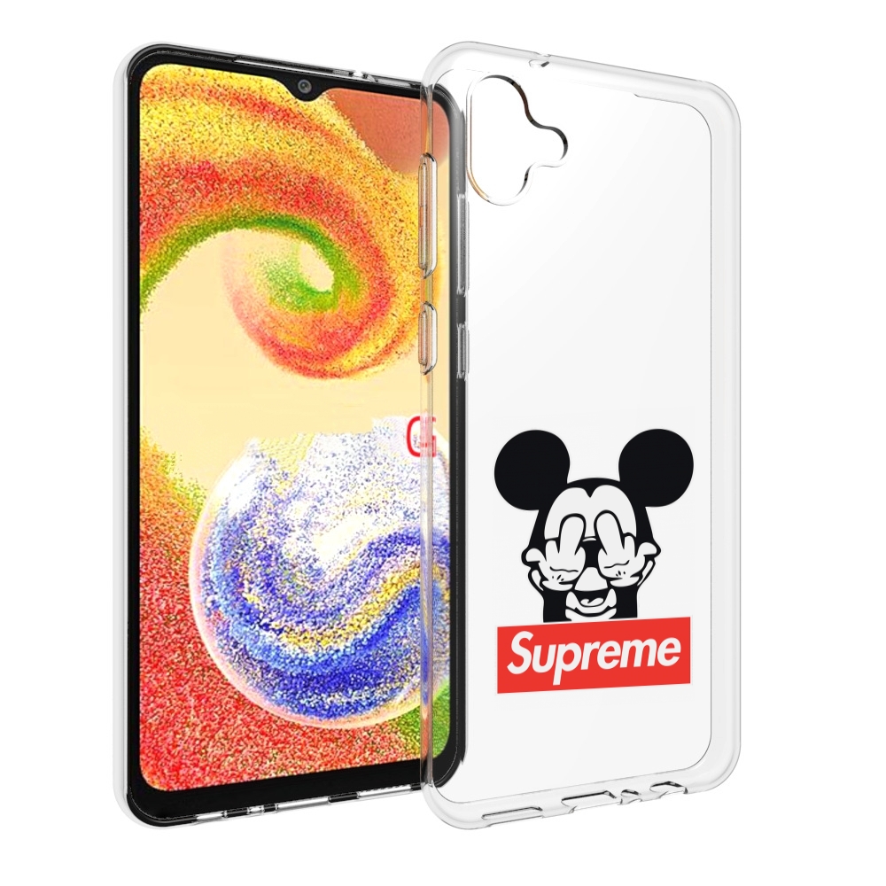 

Чехол MyPads Супримовский-Микки-маус для Samsung Galaxy A04, Прозрачный, Tocco