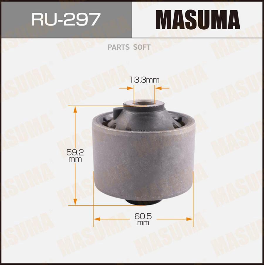 

Сайлентблок MAZDA (LWEW) задн. MASUMA RU-297