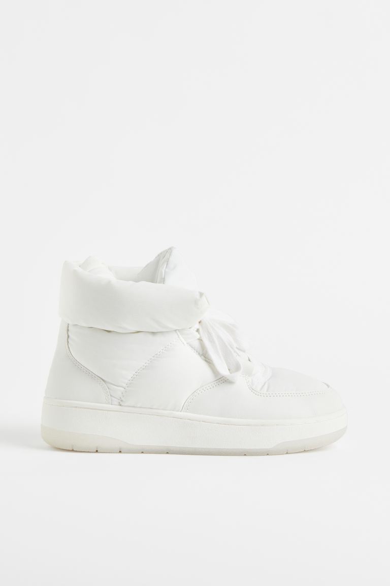 

Дутики женские H&M 1017661 белые 42 RU (доставка из-за рубежа), 1017661