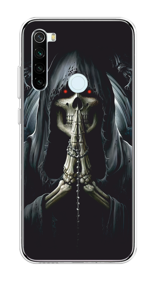 

Чехол на Xiaomi Redmi Note 8T "Молитва", Серый, 37450-1