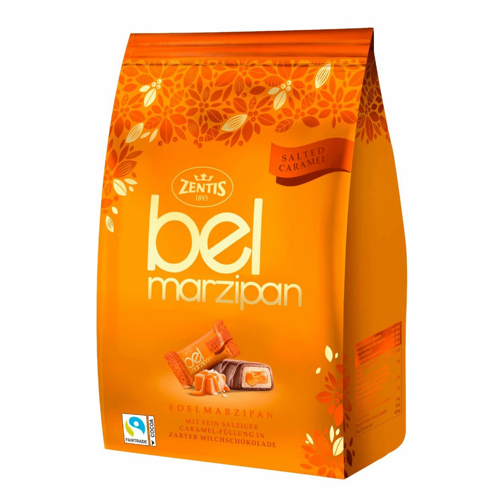 Конфеты марципановые Zentis Belmarzipan соленая карамель 105 г 400₽