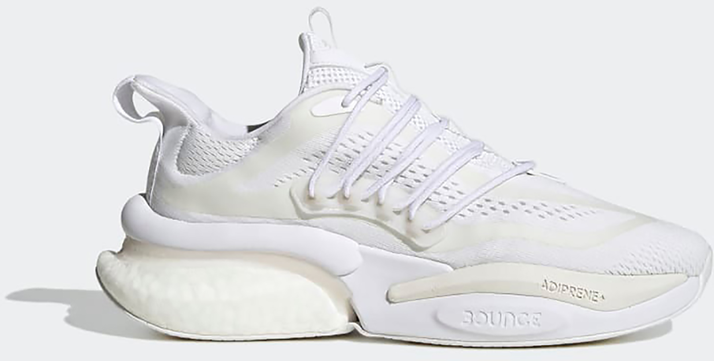 

Кроссовки мужские Adidas Alphaboost V1 белые 8.5 UK, Белый, Alphaboost V1