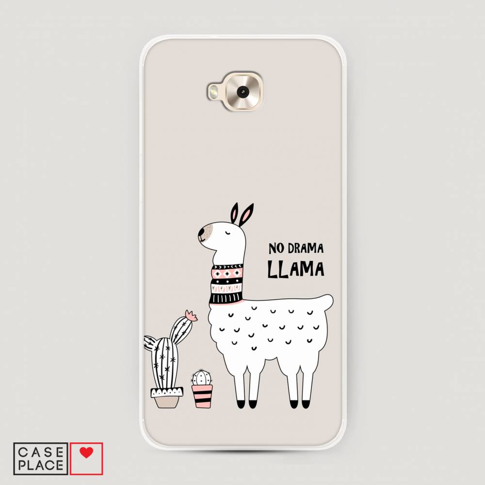 

Чехол Awog "No drama LLama" для Asus Zenfone 4 Selfie ZD553KL, 42550-2