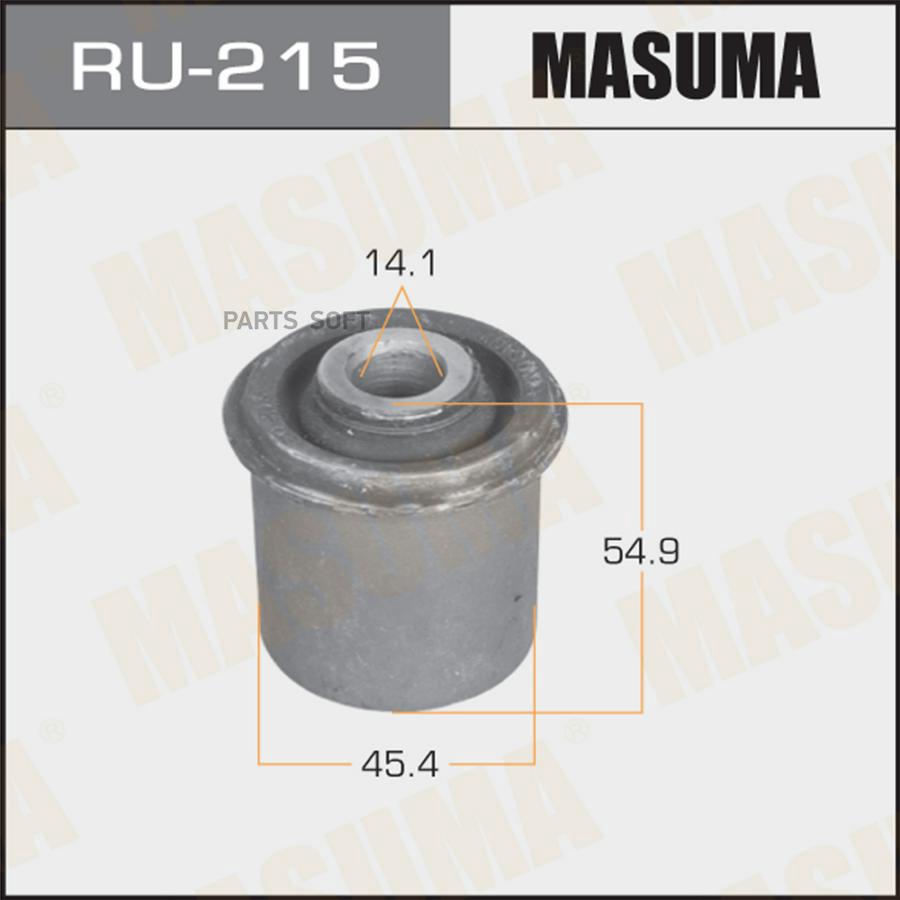 MASUMA RU-215 Сайл.блок верхнего рычага пер.подвески