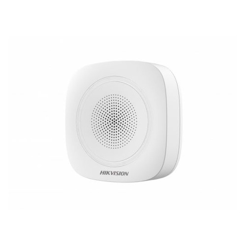 Сирена Hikvision DS-PS1-I-WE(Red Indicator) белый, 1 шт.
