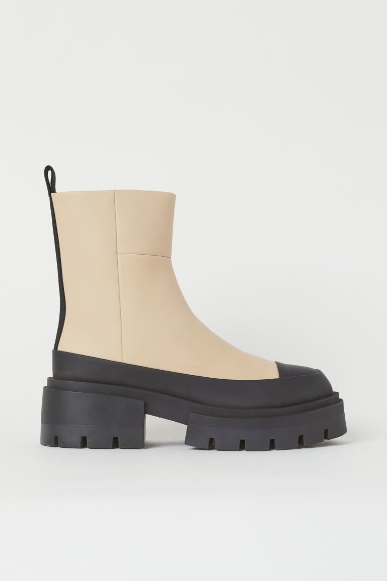 

Ботинки женские H&M 1016112 бежевые 42 RU (доставка из-за рубежа), 1016112