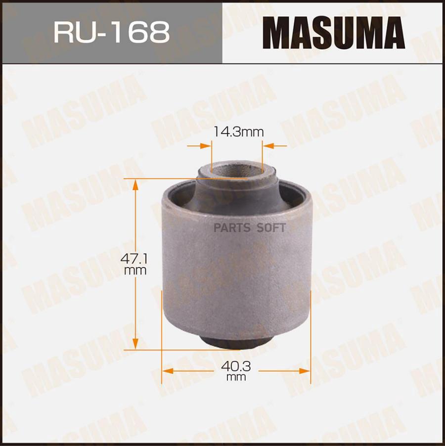 

MASUMA RU-168 С-б зад.аморт.ниж.TOYOTA MARK 2, CHASER, CRESTA GX90 92-96