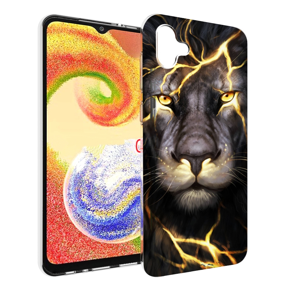 

Чехол MyPads Светящийся-лев мужской для Samsung Galaxy A04, Прозрачный, Tocco