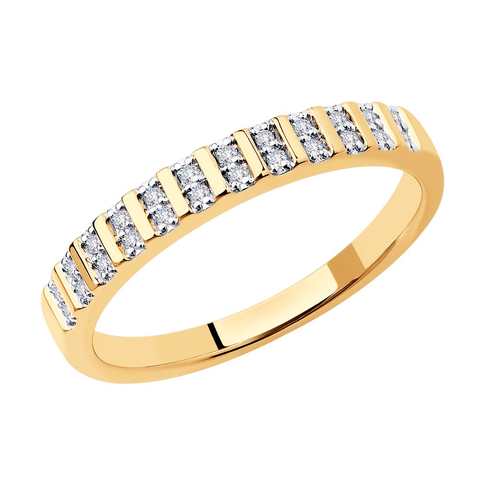 

Кольцо из красного золота с бриллиантом р. , SOKOLOV Diamonds 1012169, 1012169