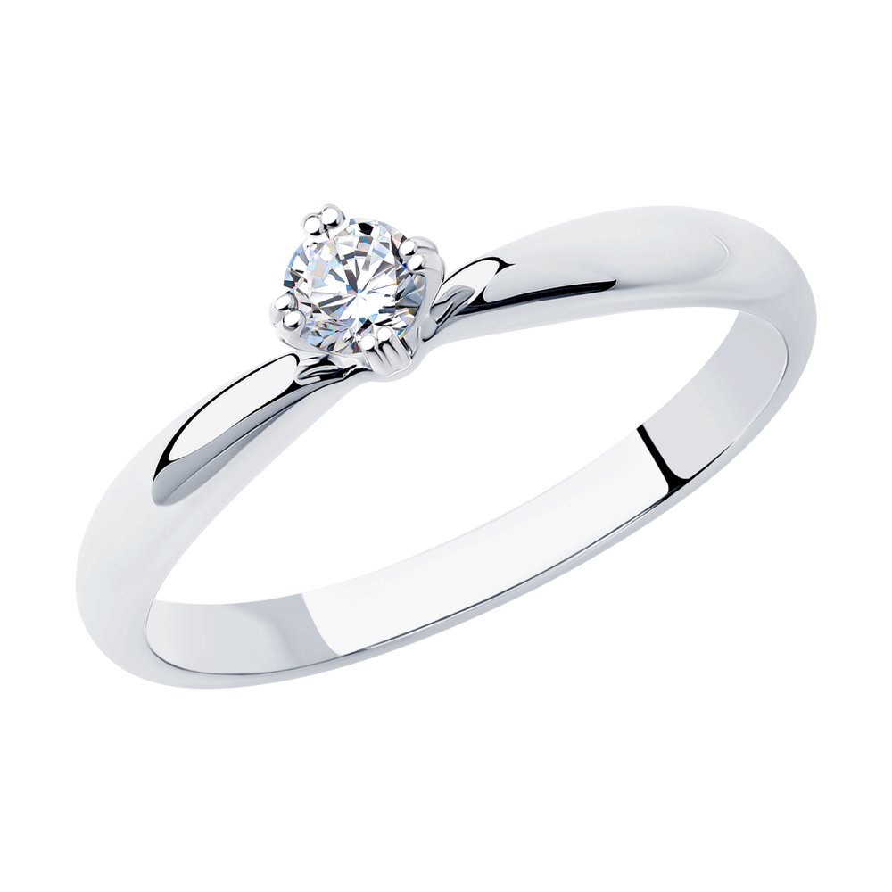

Кольцо из золота р. , SOKOLOV Diamonds 1012167-3, бриллиант, 1012167-3