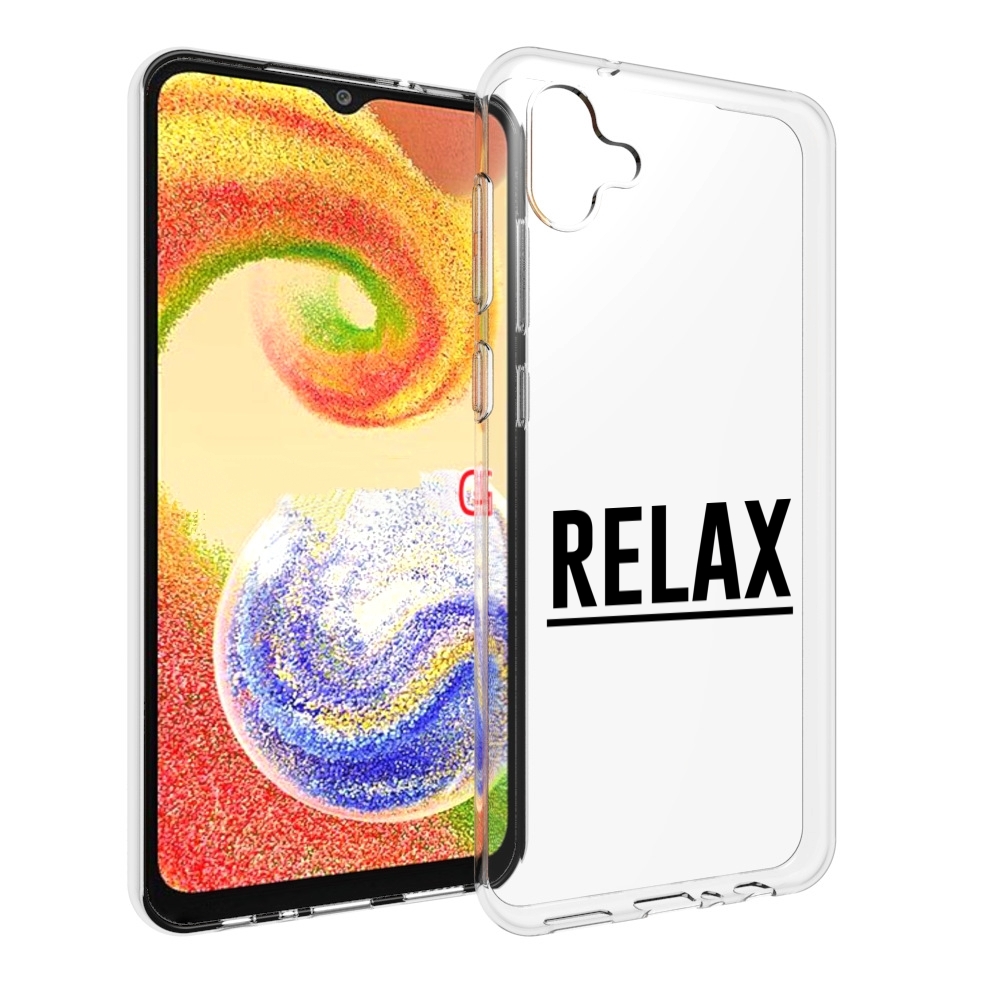 

Чехол MyPads Релакс для Samsung Galaxy A04, Прозрачный, Tocco