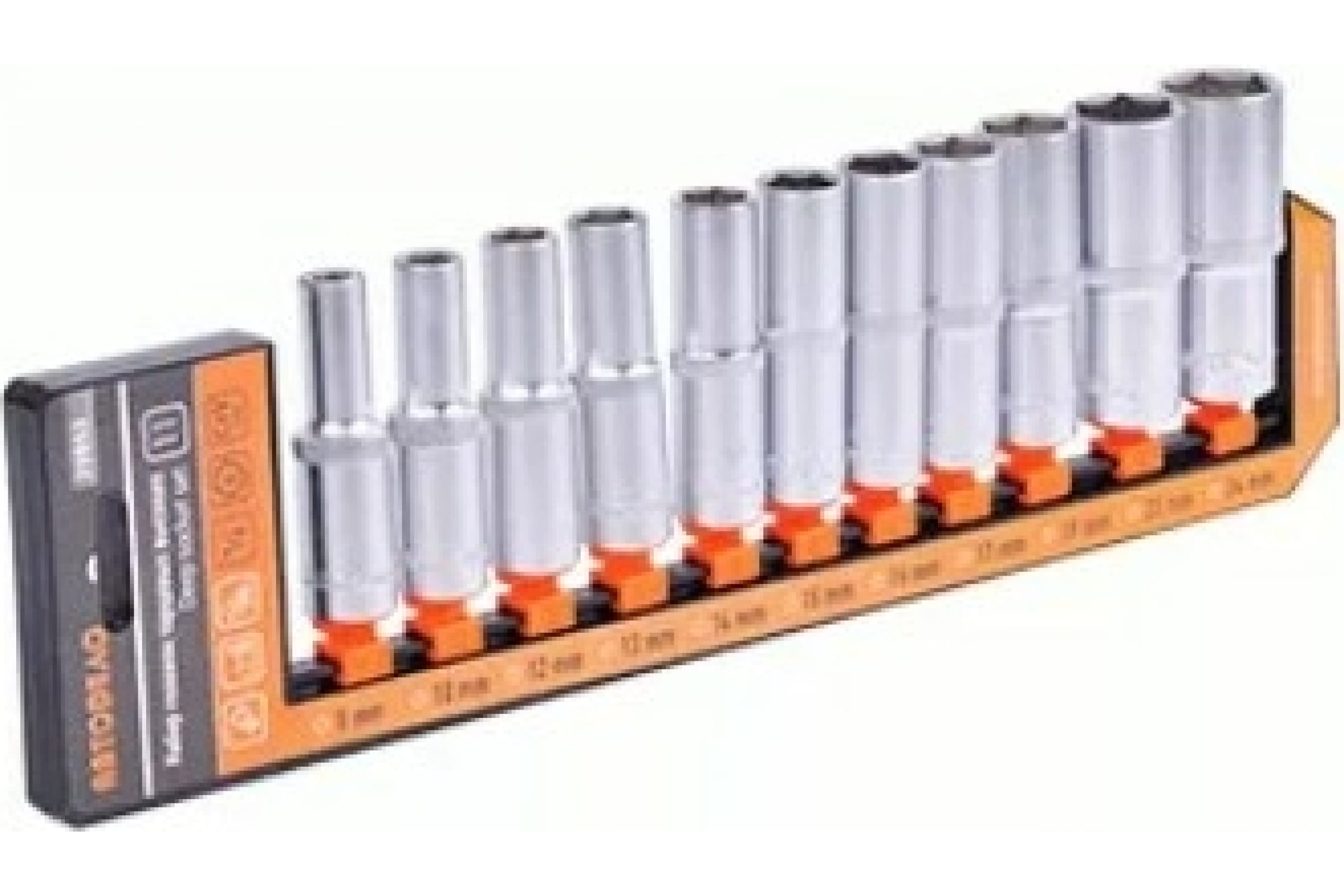 

Набор головок высоких шестгранных DR1/2", 8-24 мм, 11 шт. АвтоDело 39853 15441