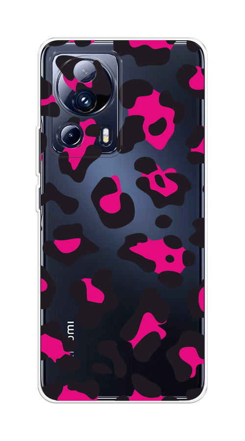 

Чехол на Xiaomi 13 Lite "Pink cow spots", Черный;розовый, 318150-1