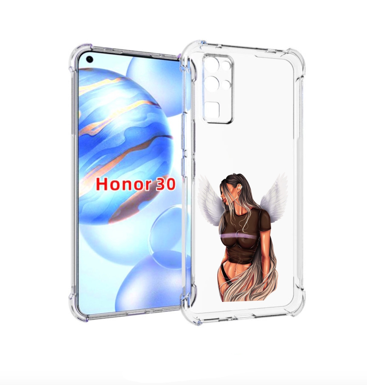 

Чехол бампер MyPads девушка-ангел-с-крыльями женский для Honor 3, Прозрачный, Tocco