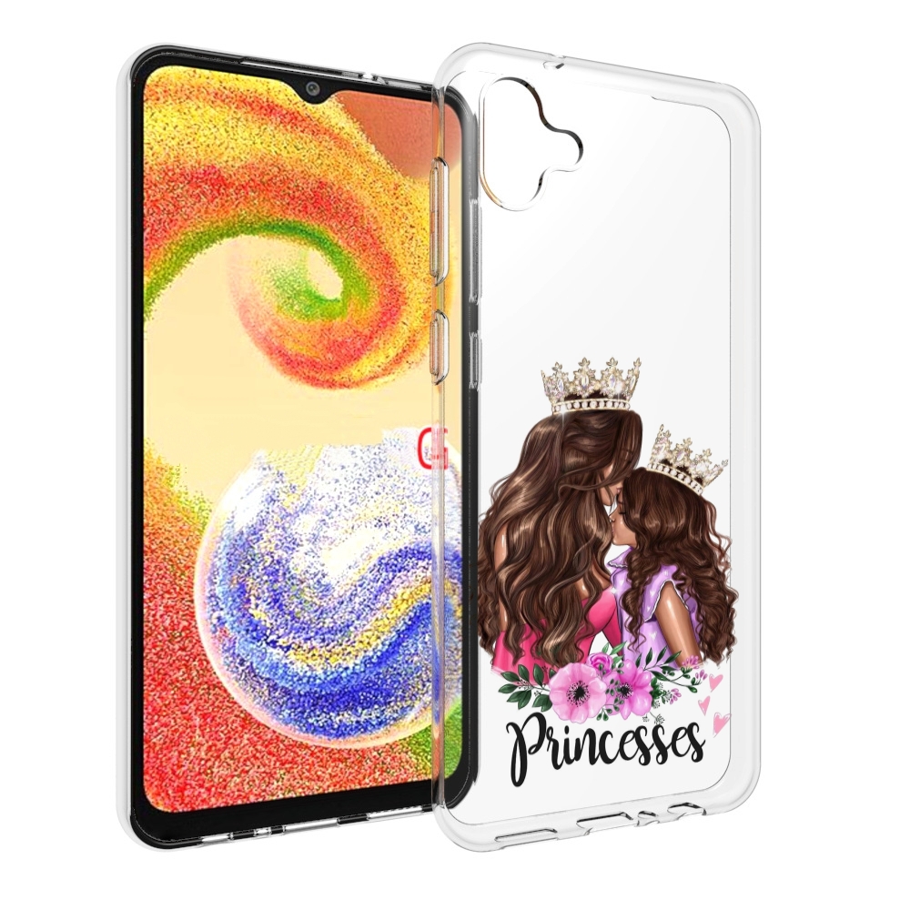 

Чехол MyPads Принцессы женский для Samsung Galaxy A04, Прозрачный, Tocco