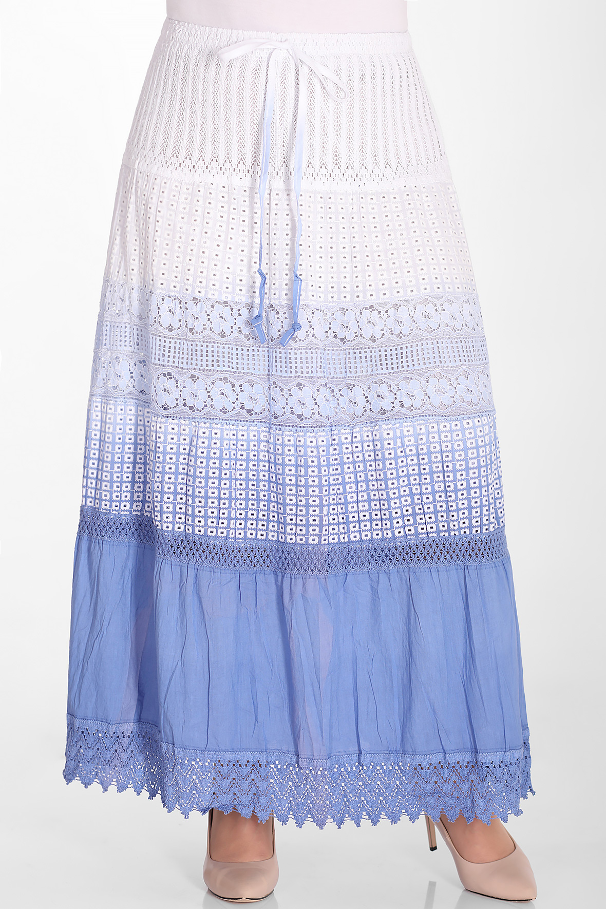 

Юбка женская AlmondShop 2Г А02.С1 синяя 50 RU, 2Г А02.С1