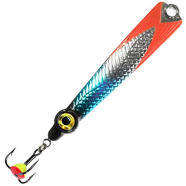

Блесна зимняя AQUA КЛЫК 9,0g, 01 (серебро, синий флюрик, черный металлик) 2 шт.., Серебристый;синий;черный, Блесна зимняя КЛЫК",Aqua"