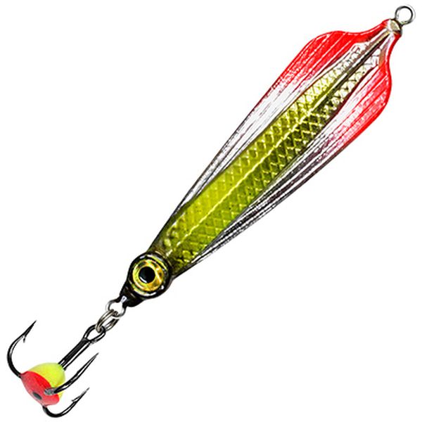 

Блесна зимняя AQUA БЛИК 14,0g, 04 (серебро, красно-желтый флюрик) 2 шт.., Серебристый;красный;желтый, Блесна зимняя БЛИК.