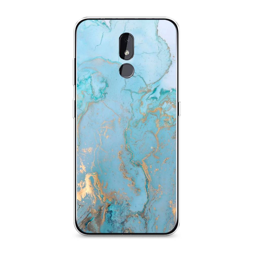 

Чехол Awog "Голубой мрамор рисунок" для Nokia 3.2, 122650-3