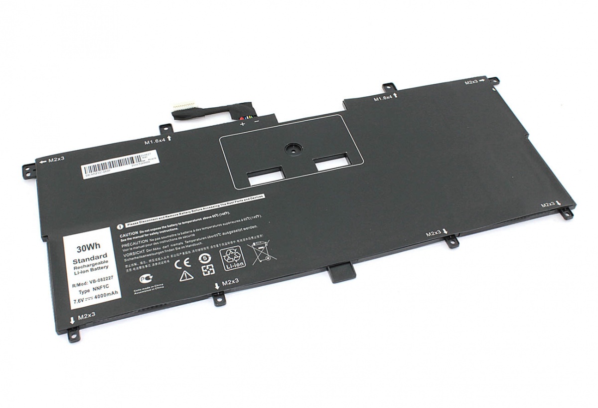 

Аккумуляторная батарея NNF1C для ноутбука Dell XPS 13 9365 Series, p/n: HMPFH, 7.6V (4000m