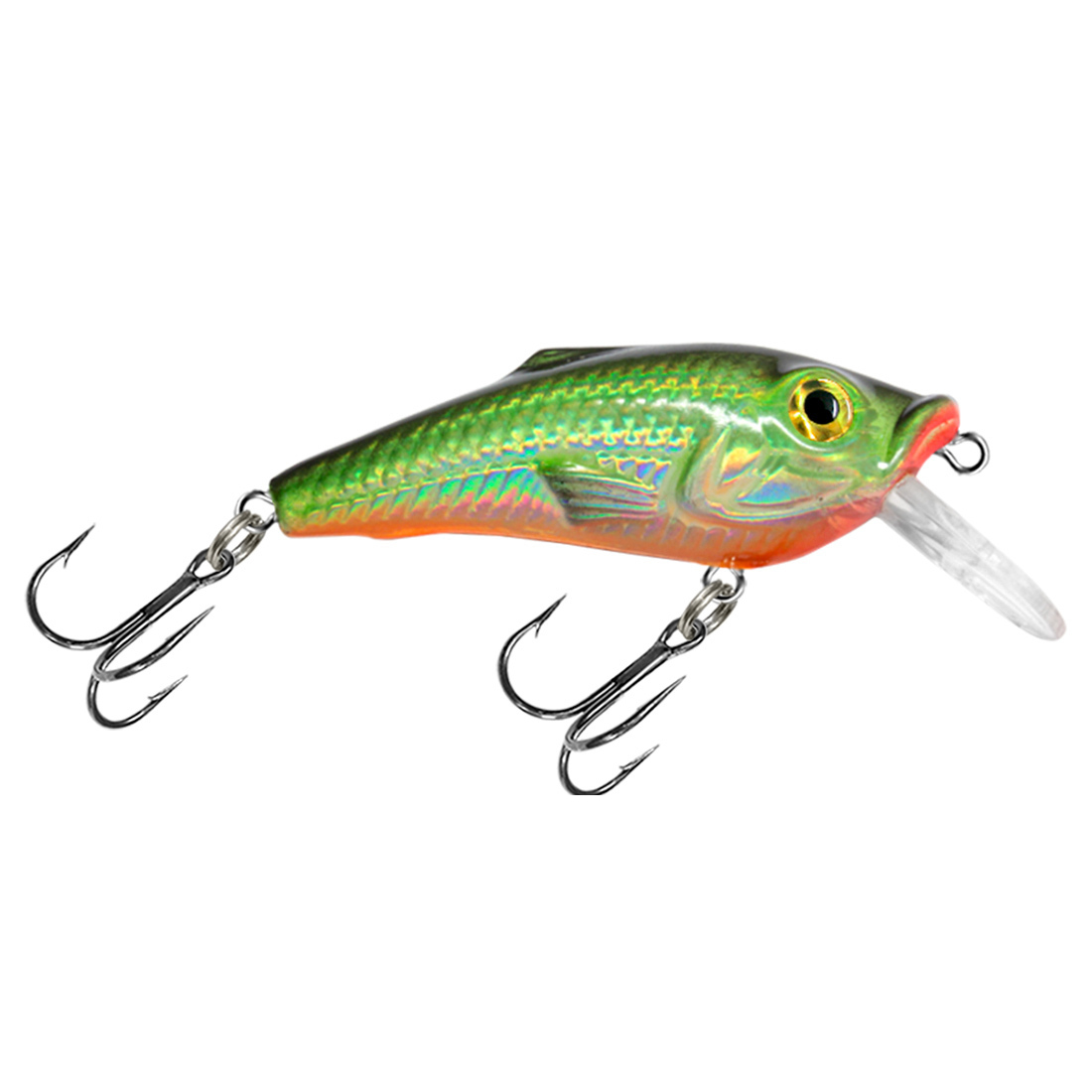 

Воблер AQUA BIT 40mm, цвет 007 (болотник), 2 штуки, Зеленый;красный, Bit